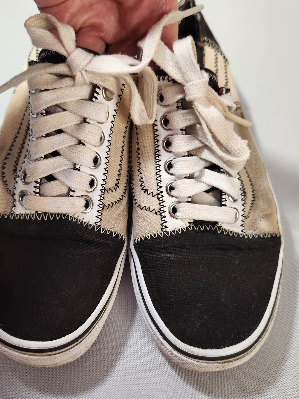 ⭐️Vans Old Skool "Outside In" Deconstructed Sneakers Casual Streetwear Size 7.5 - Picture 7 of 16